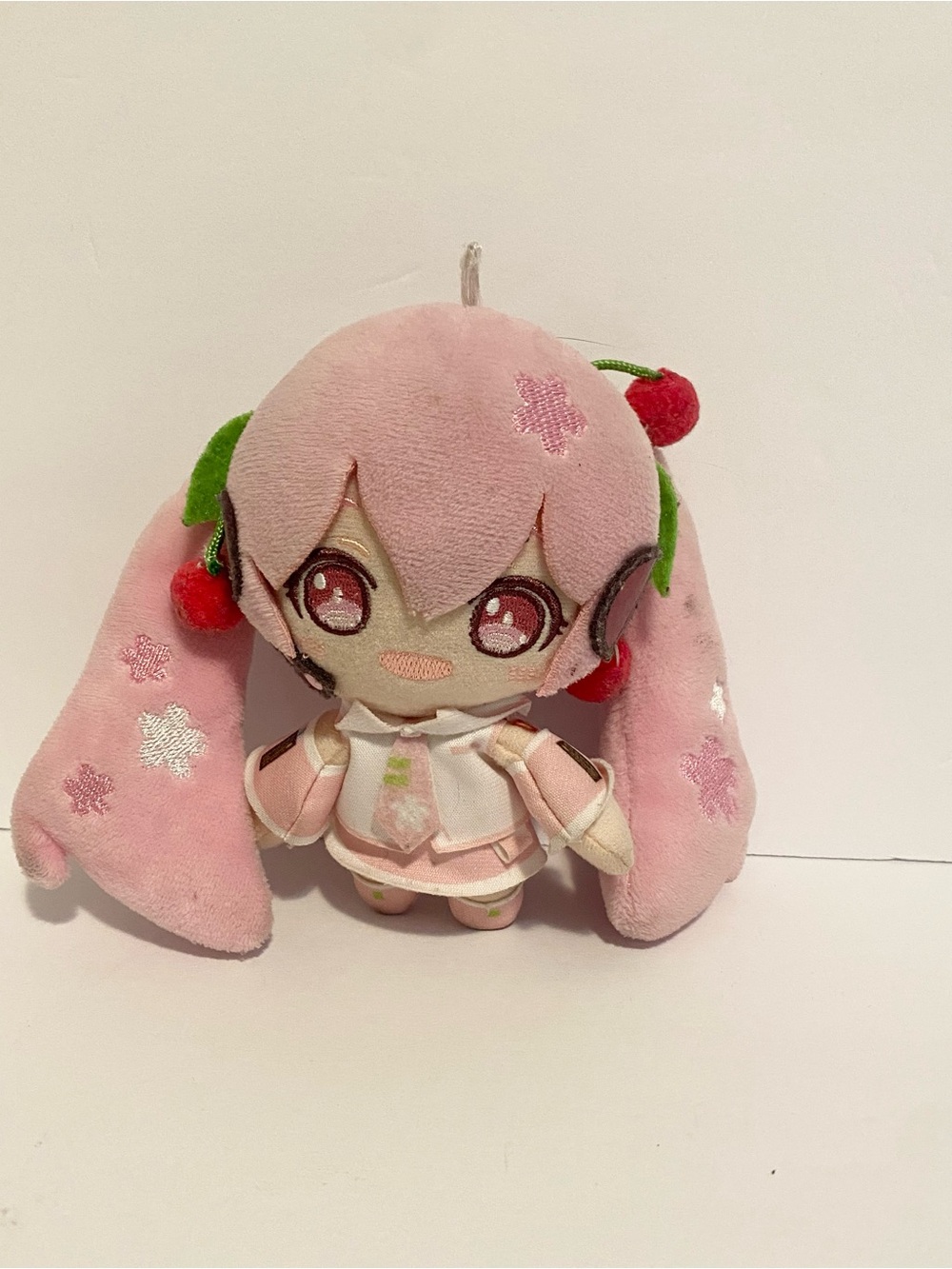 Hatsune Miku Plush Doll Mascot Strap Taito Sakura Miku Anime Pink Soft Toy